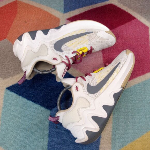 Nike Giannis Immortality 2 Mens Sail Rattan DM0825-100 Shoes/Sneakers Size 8 - Picture 5 of 7